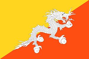 پرچم بوتان