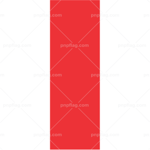 پرچم الوان بدون چاپ عمودی قرمز 3 × 1