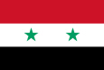 پرچم تشریفات سوریه ساتن درجه یک