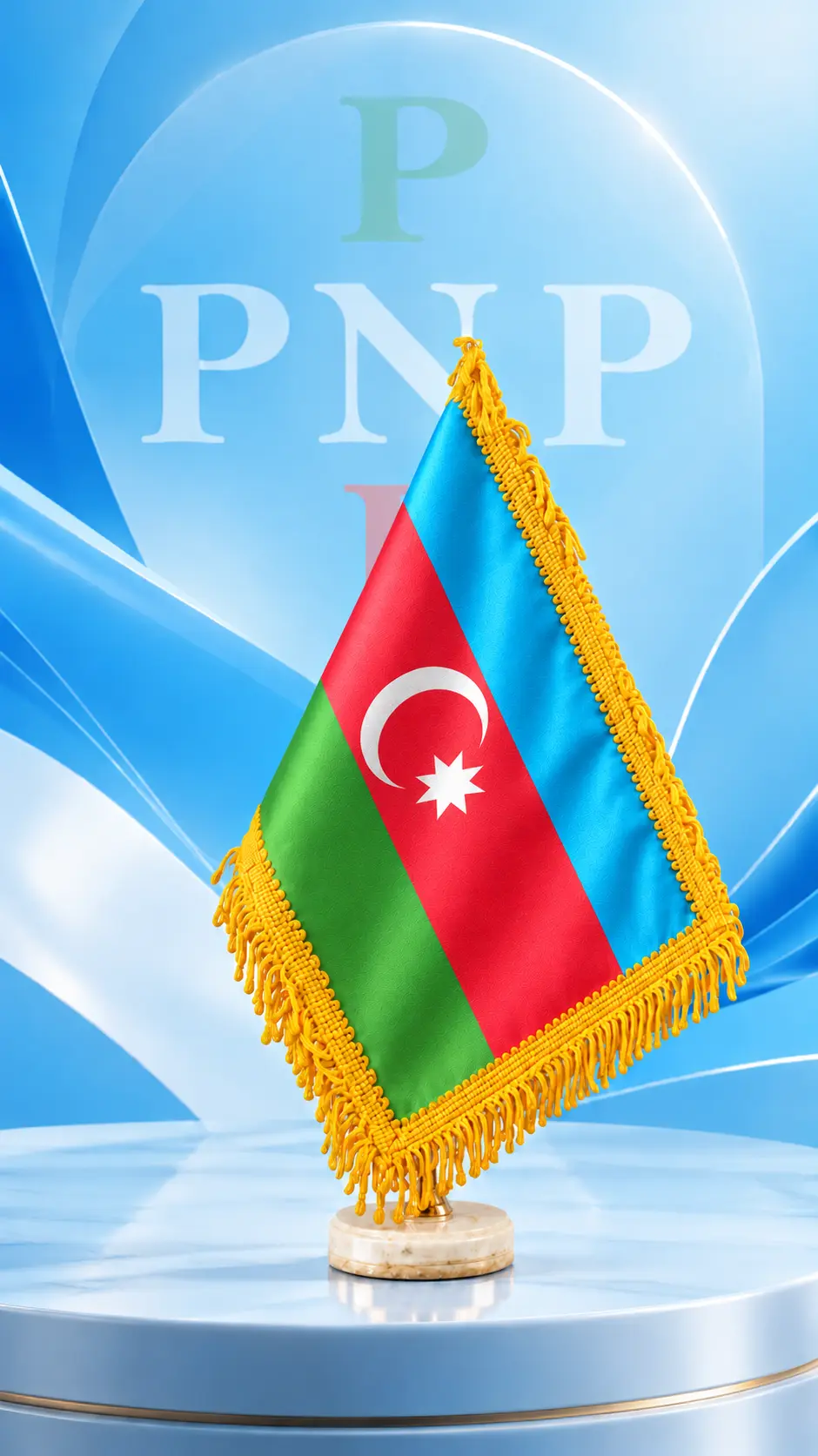 پرچم رومیزی آذربایجان