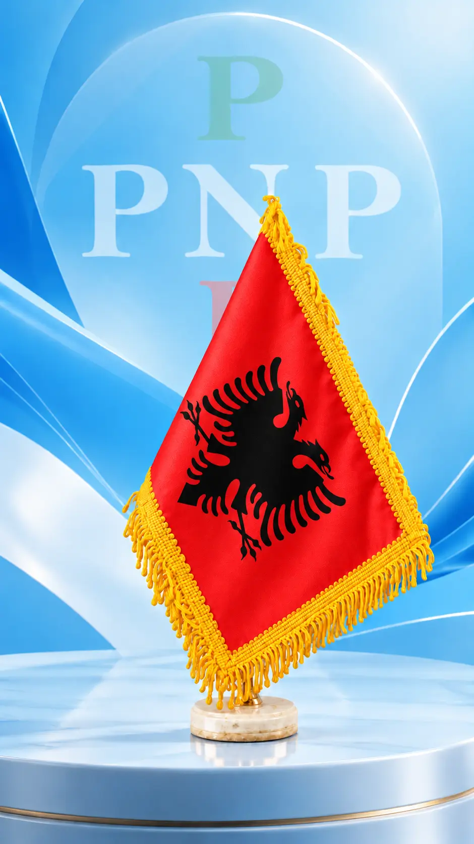 پرچم رومیزی آلبانی